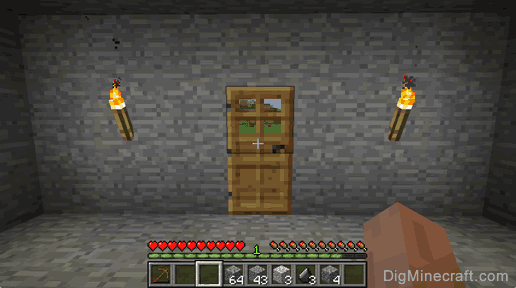 Minecraft Door Open