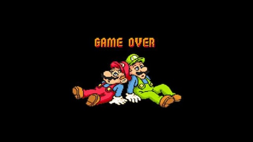 Mario Game over